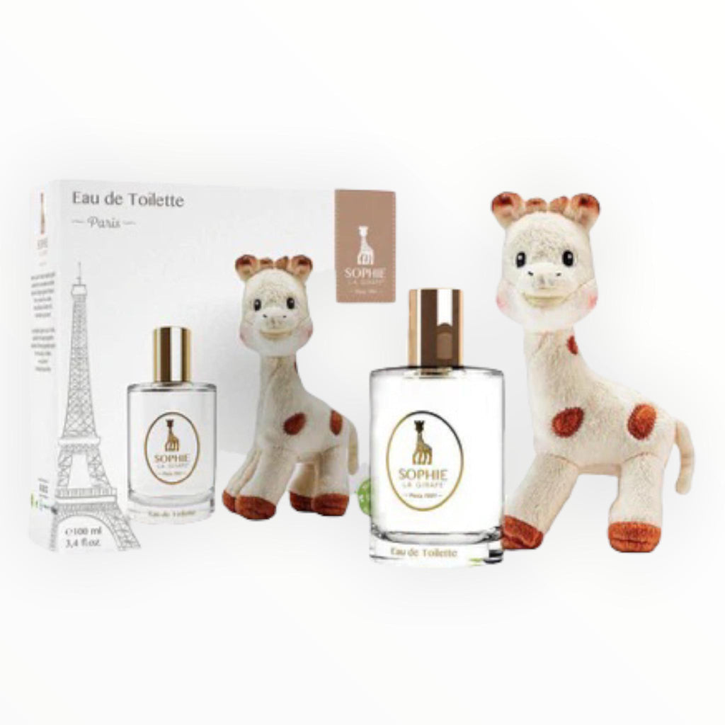 Beige Eau de Toilette Sophie La Girafe Gift Set - Set with plush toy -  EAU DE TOILETTE 3.4oz / 100ML