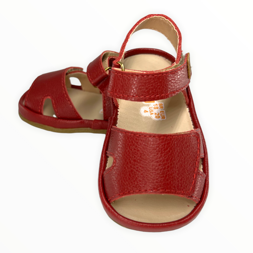 Sienna Red Sandal Leather 504TK
