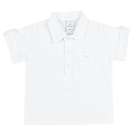 White Smoke White Linen Shirt Short Sleeve 281