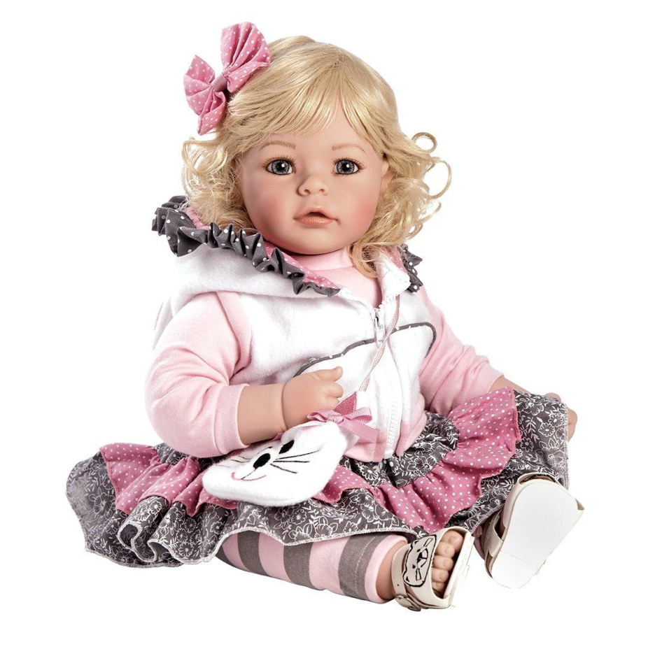 Gray The Cat's Meow Adora ToddlerTime Doll