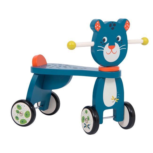 Light Gray Ride-On Cat Toy 668740