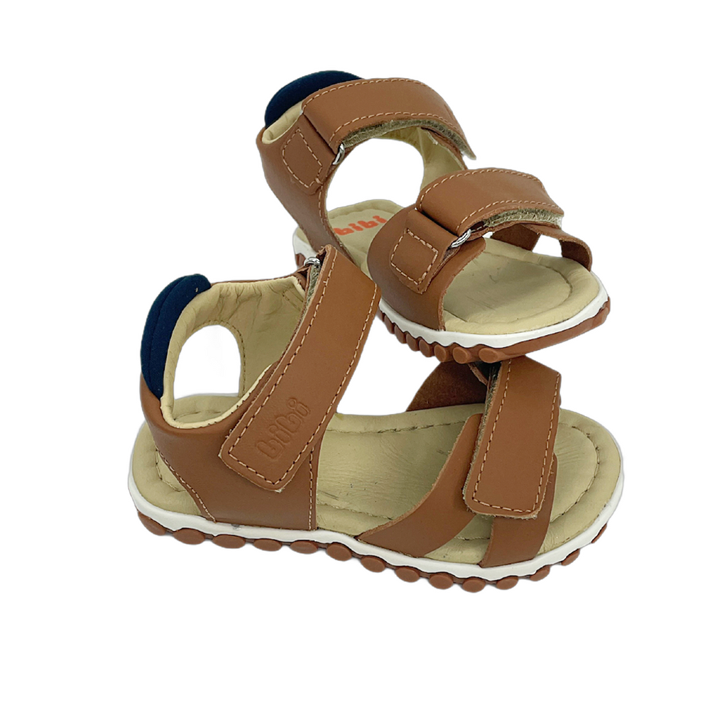 Sienna Bibi Summer Roller New Children's Sandal for Boys Brown - 1081037