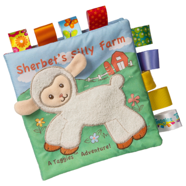 Gray Taggies Sherbets Silly Farm Soft Book 40130