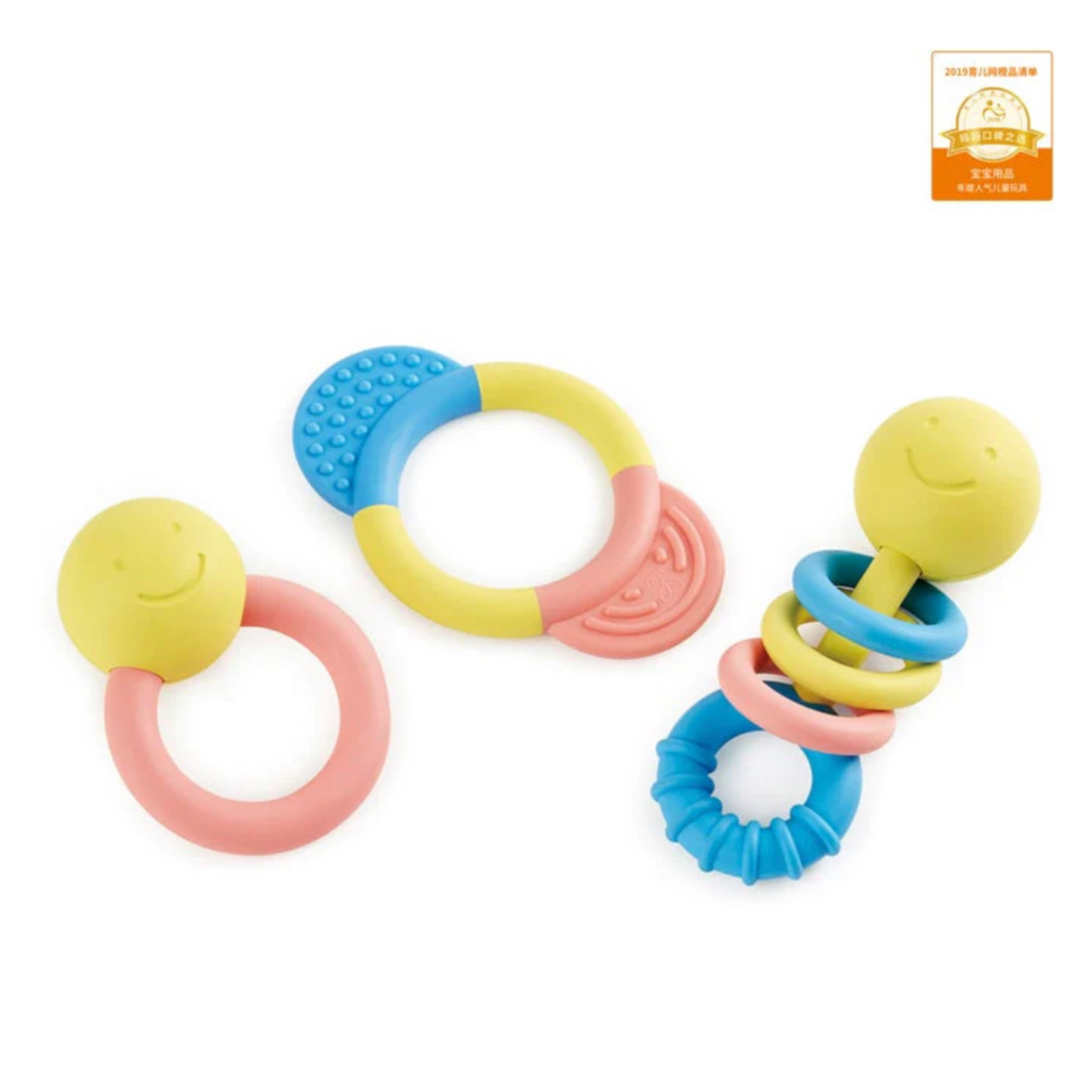 Light Goldenrod Rattle and Teether Collection