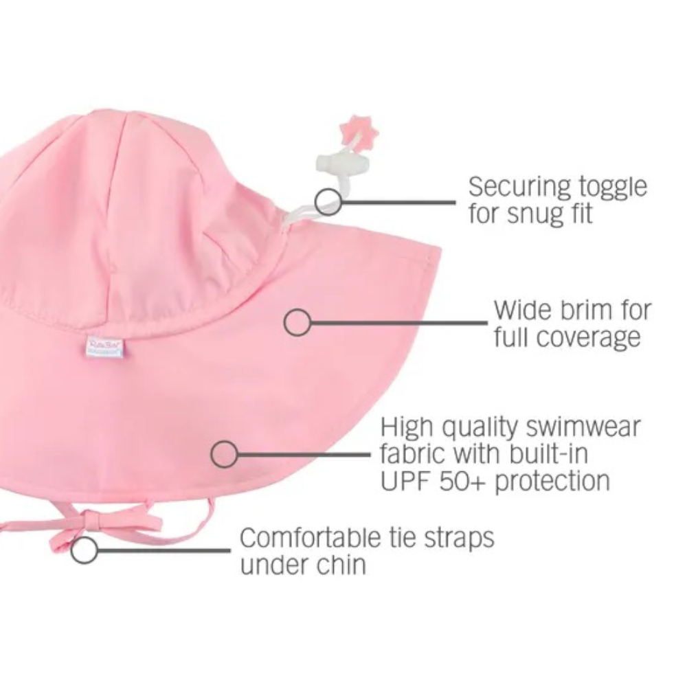 Light Pink Pink Sun Protective Hat