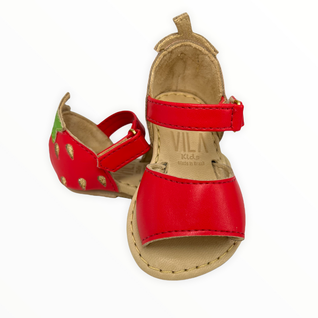 Brown Strawberry Red Sandal