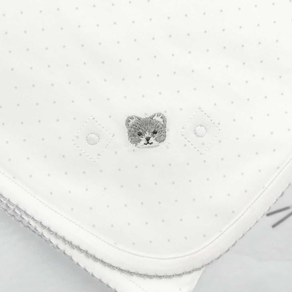Blanket Cat Dots Grey Reversible GR 3308001