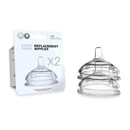 Lavender Replacement Comotomo Nipple 2 Pack Variable