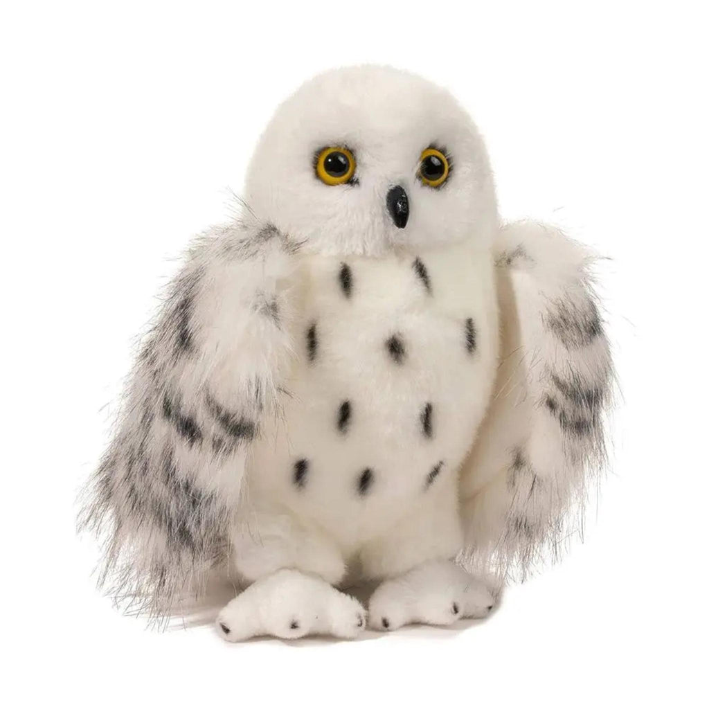Gray Wizard Snowy Owl Plush Realistic 3841