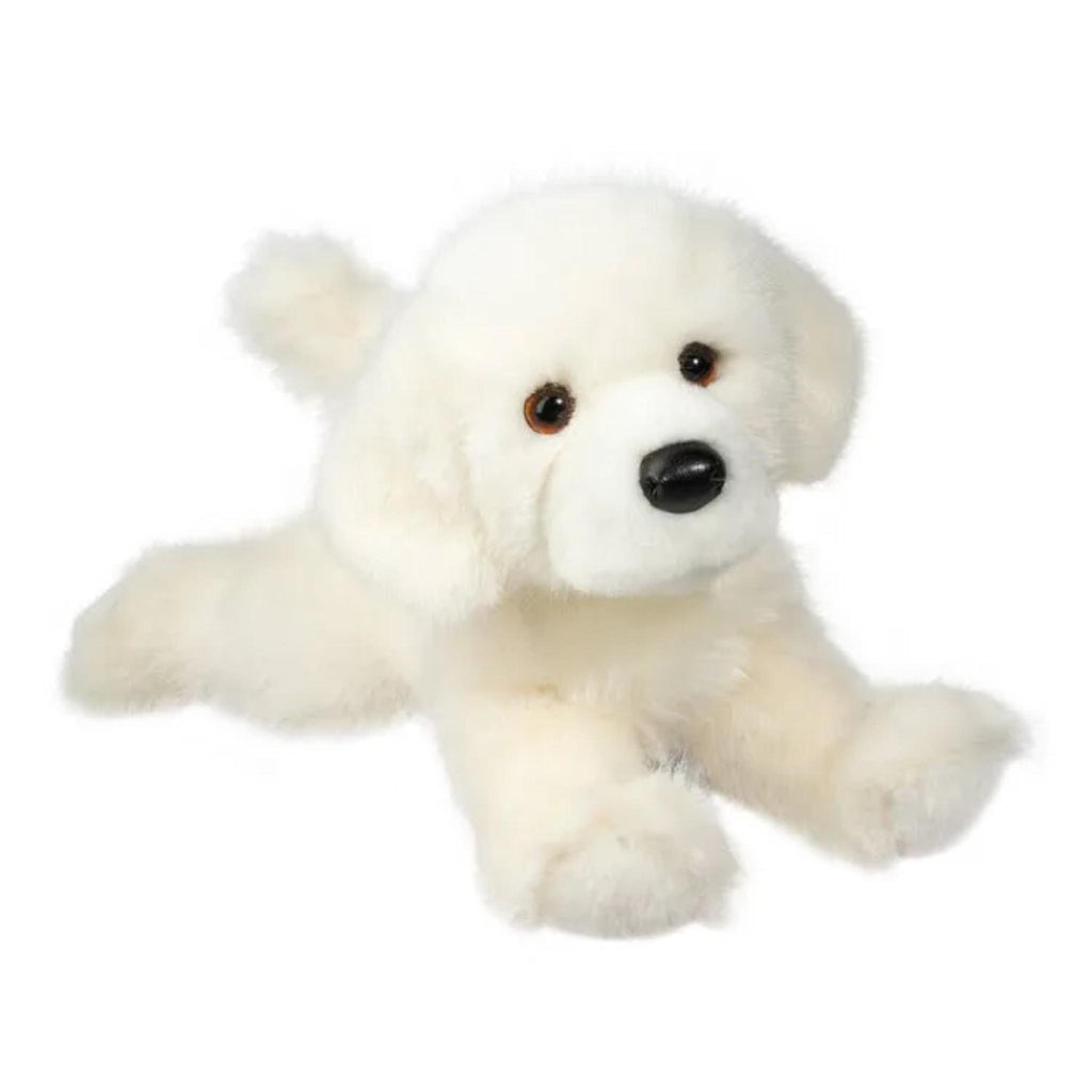 Light Gray Everest  White Retriever Plush Realistic Dog 2067