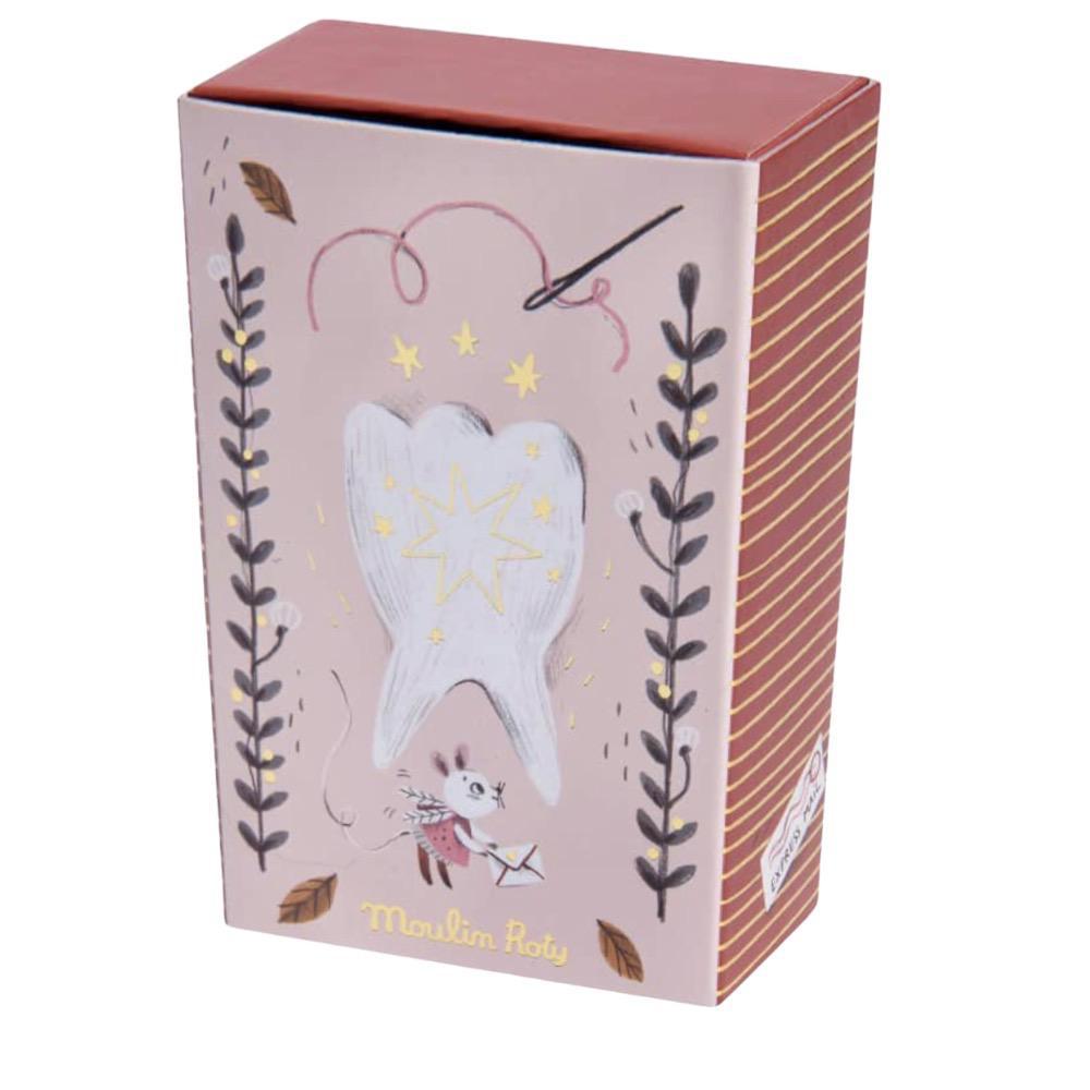 Gray Tooth Fairy Mouse Souvenir Box