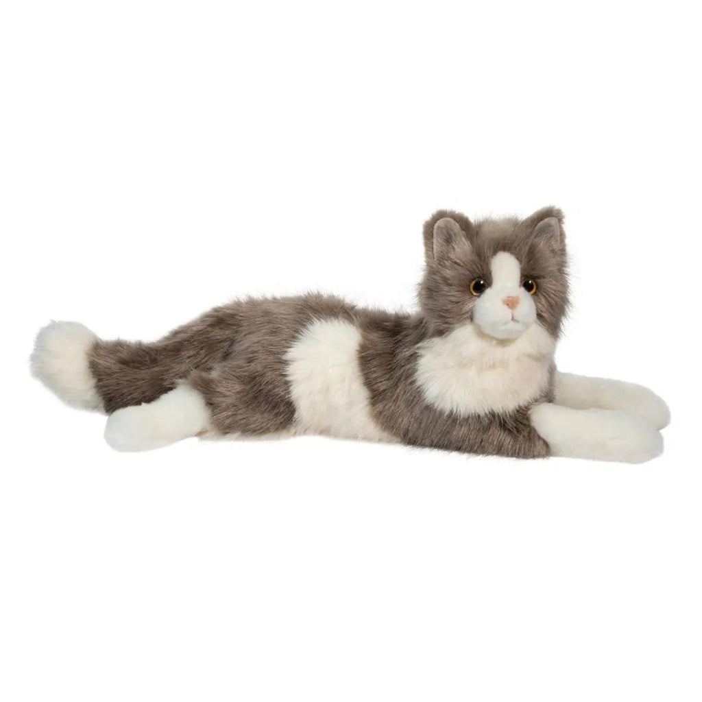 Gray Gretta DLux Cat Plush Realistic 2475