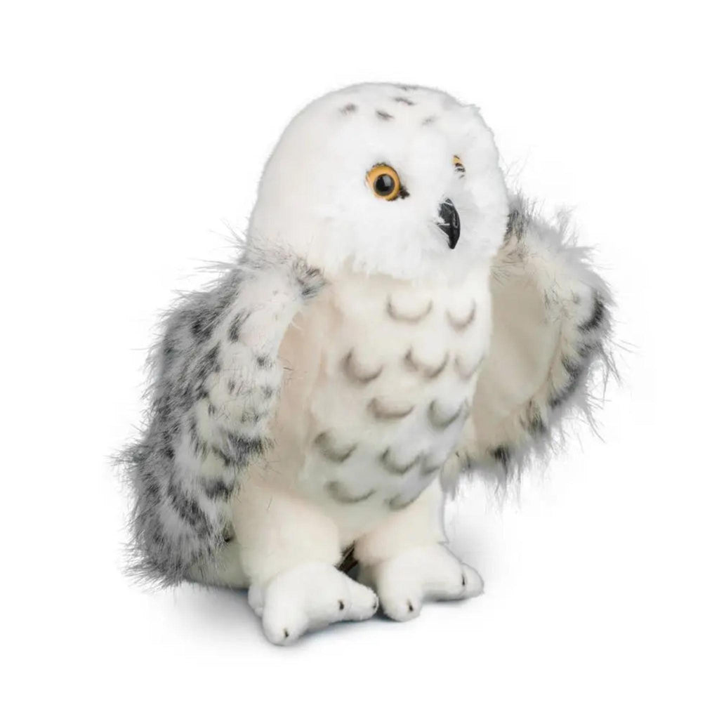 Light Gray Legend Snowy Owl Plush Realistic 3839