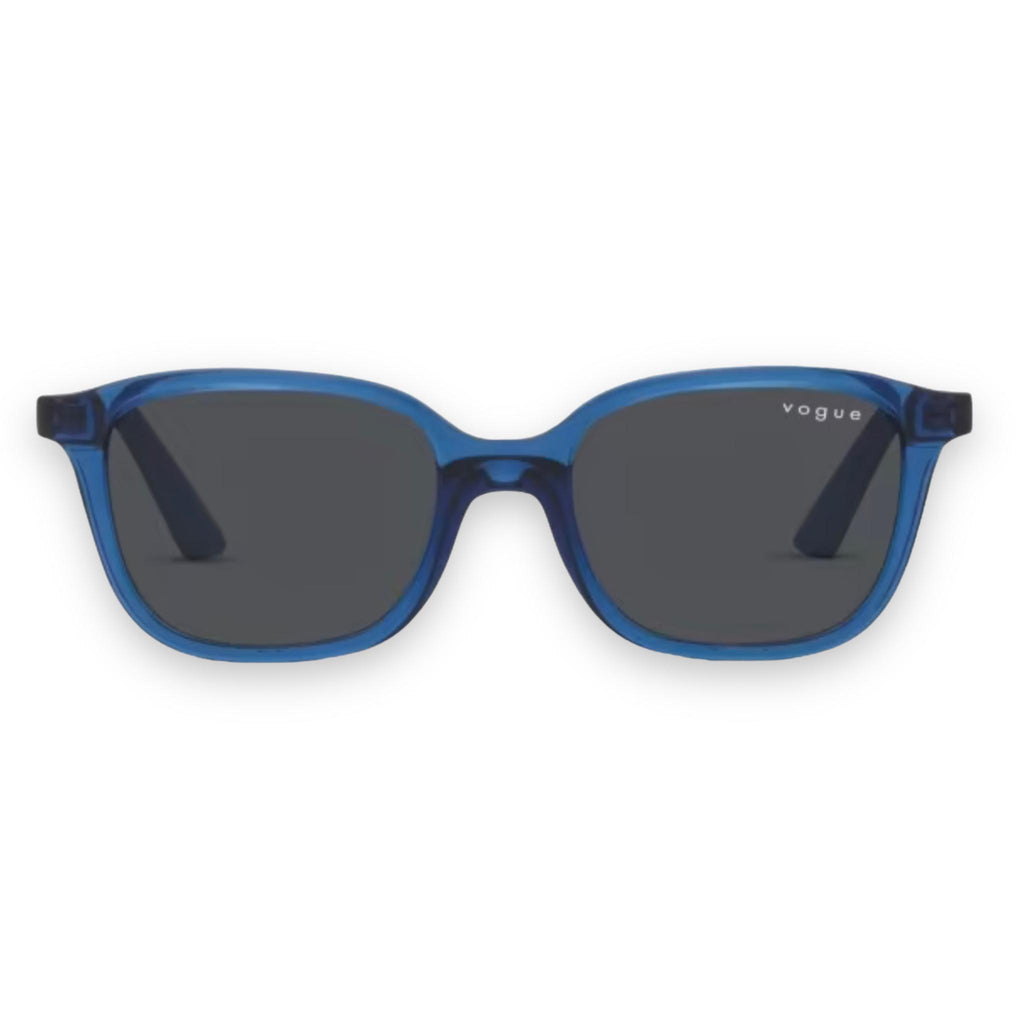 Dark Slate Gray Transparent  Blue Dark Grey Vogue Kids Sunglasses VJ 2014