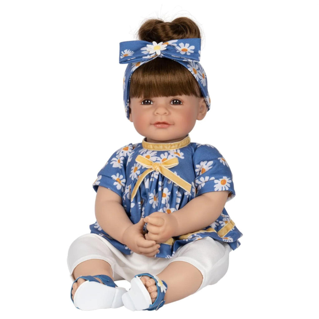 Rosy Brown Summer Lovin’ Baby Doll Adora Toddlertime Doll Clothes & Accessories Set