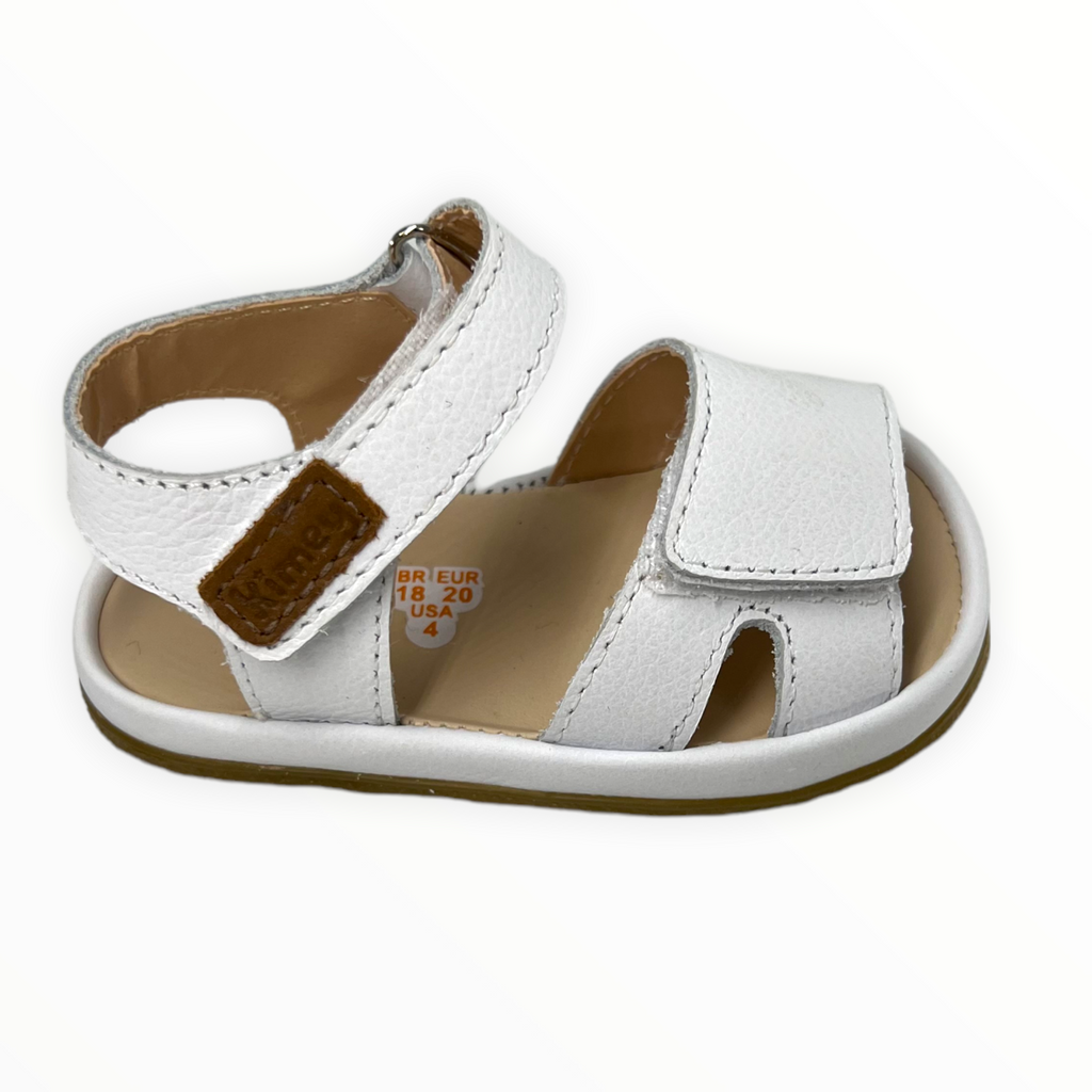 Light Gray White Sandal Leather 504TK