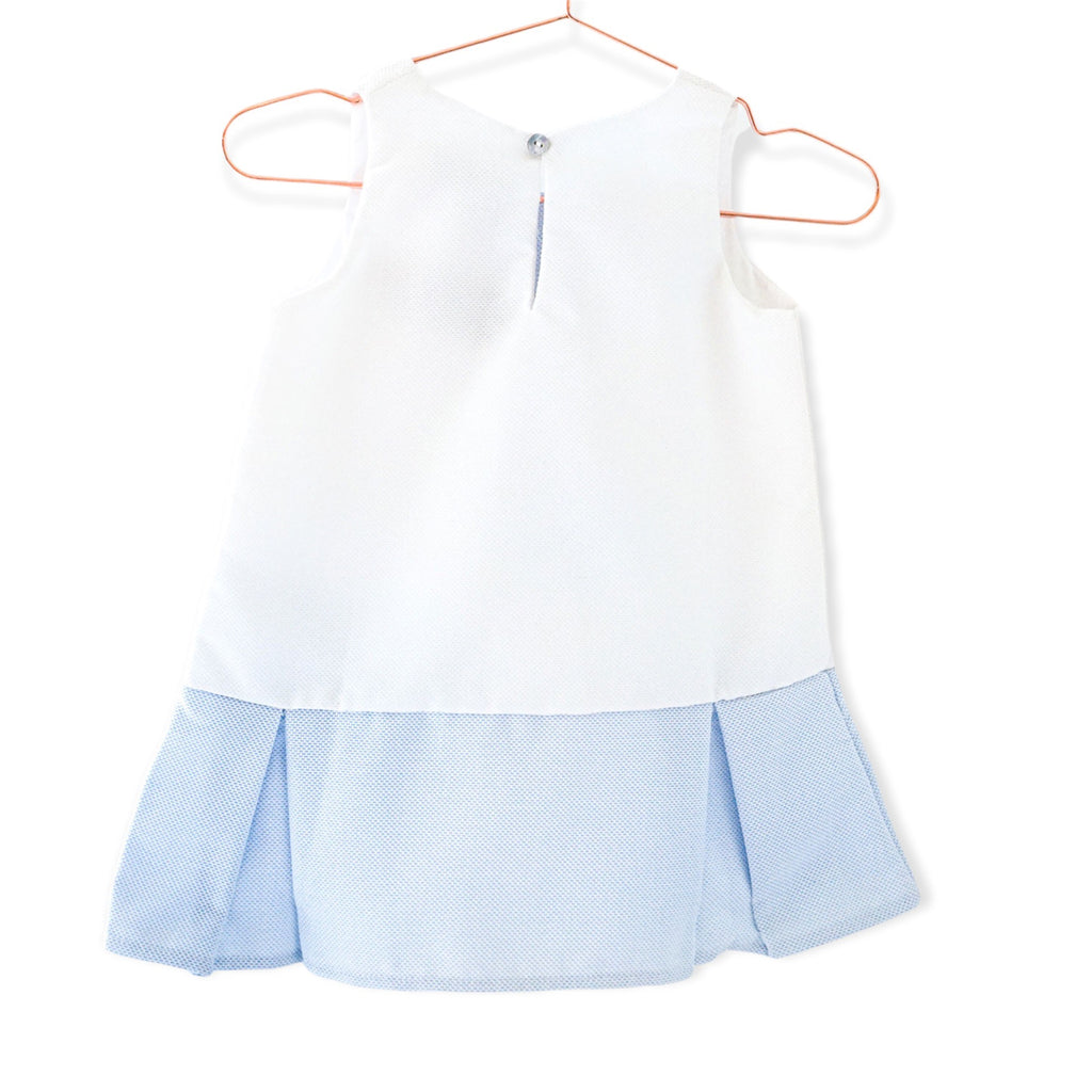 Lavender Peach Blanco Azul Dress