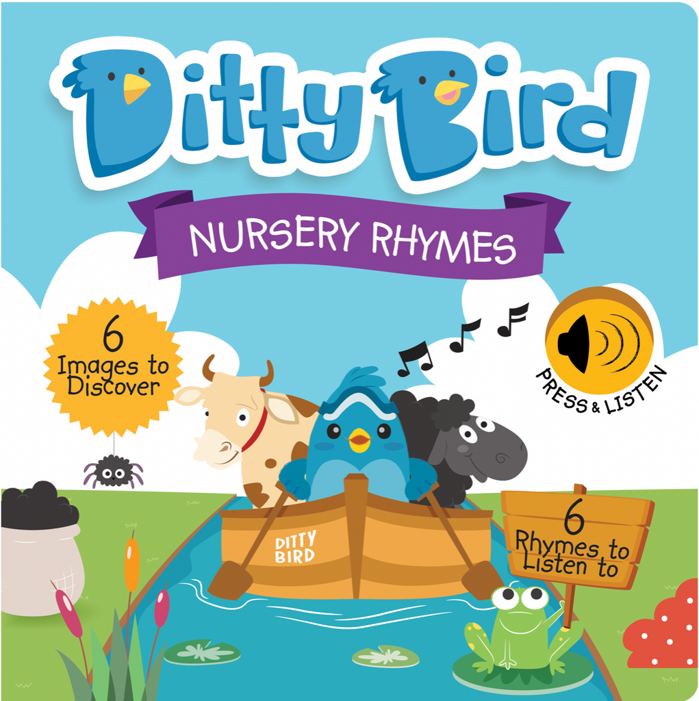 Dark Slate Blue Ditty Bird - Nursery Rhymes