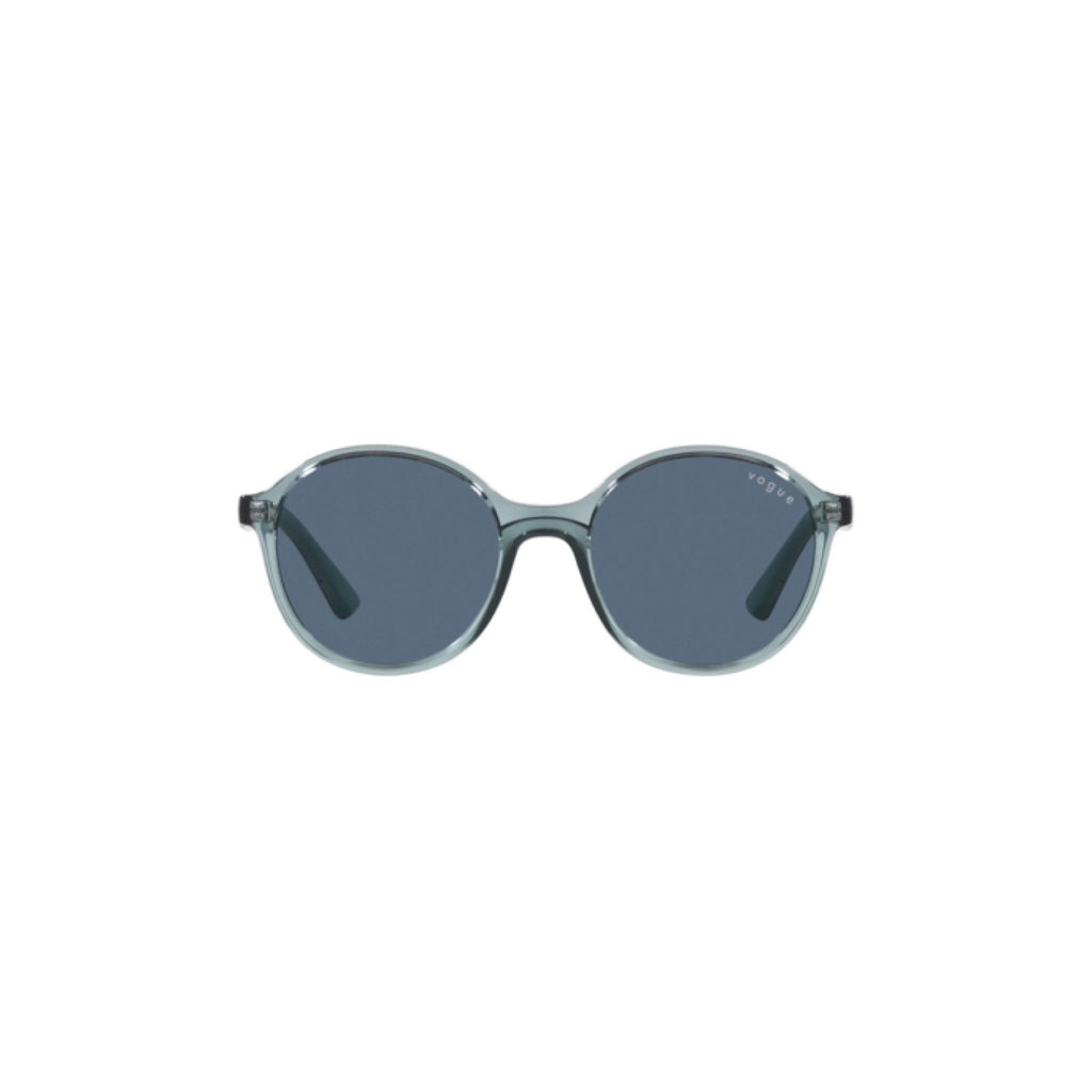 Dim Gray Transparent Light Blue Vogue Kids Sunglasses VJ 2018