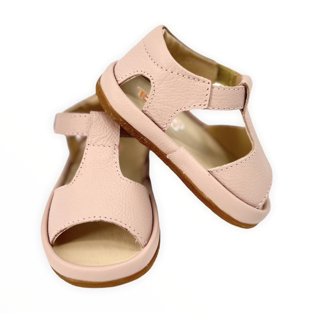Wheat Pink Nude Leather Sandal 505