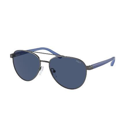 Dim Gray Shiny Dark Blue Sunglasses Polo Ralph Lauren 2927