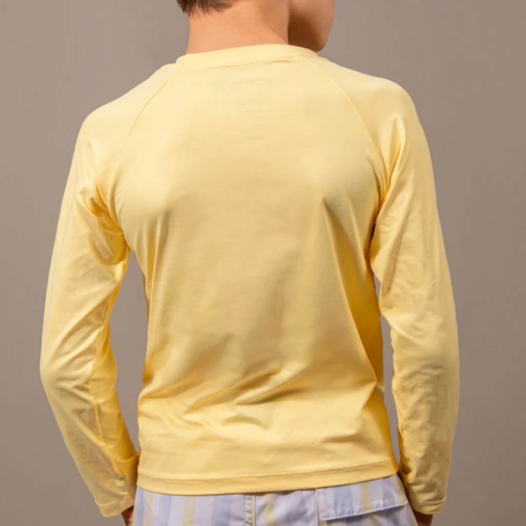 Tan UPF Protective T-Shirt Yellow Long Sleeve MB-CU1