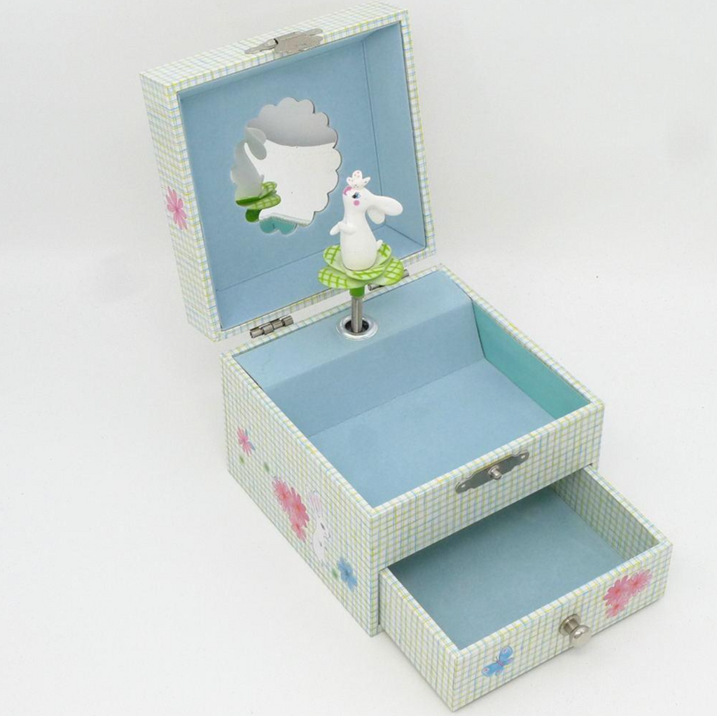 Light Steel Blue Treasure Box Bunny DJ06596