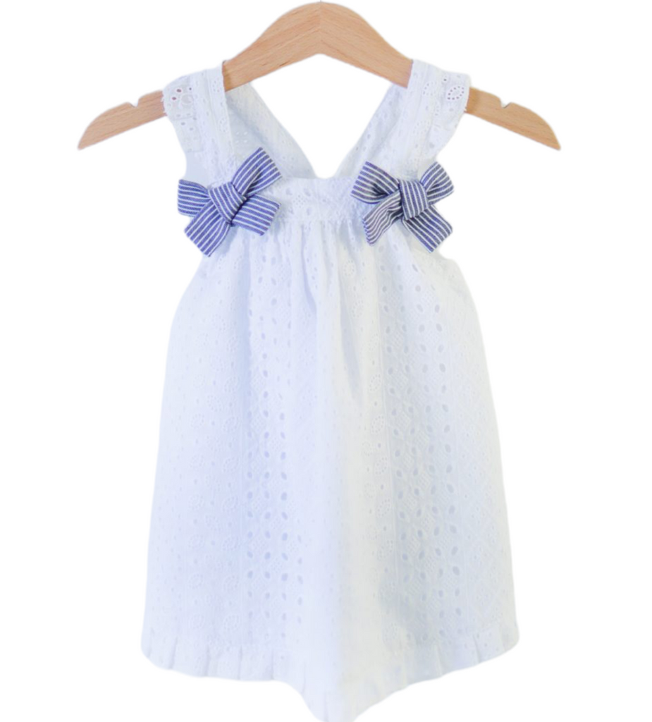 Lavender Santorini Cotton Dress