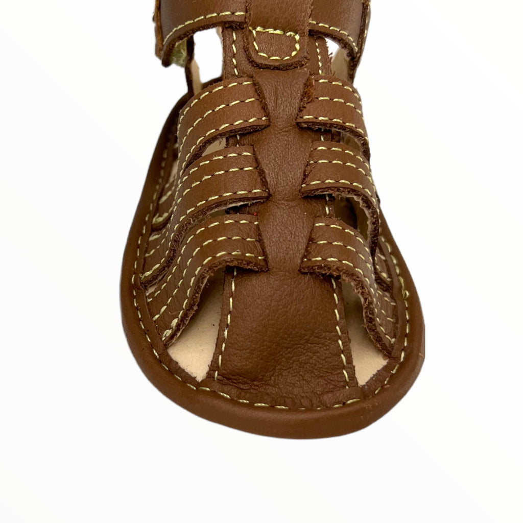 Saddle Brown Caramel Sandal 38006