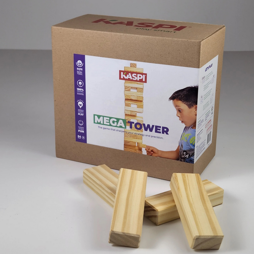 Rosy Brown Wooden Mega Tower