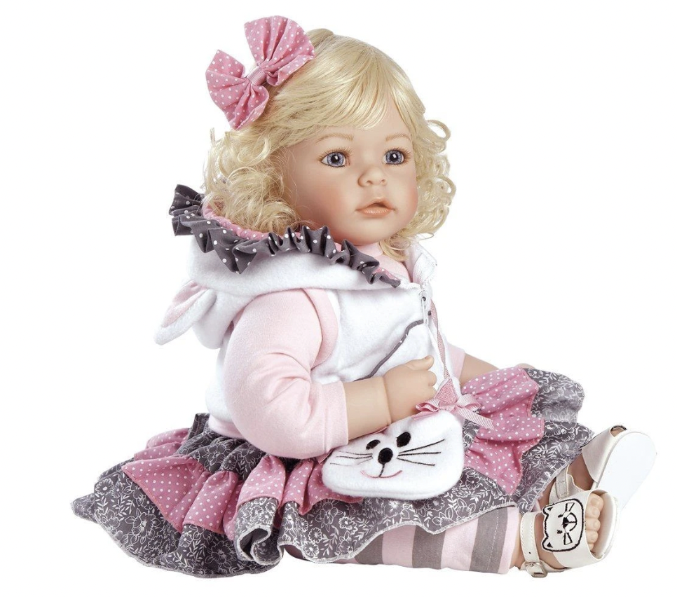 Snow The Cat's Meow Adora ToddlerTime Doll