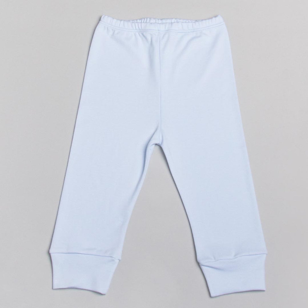Light Gray Footed Pant Pima Cotton