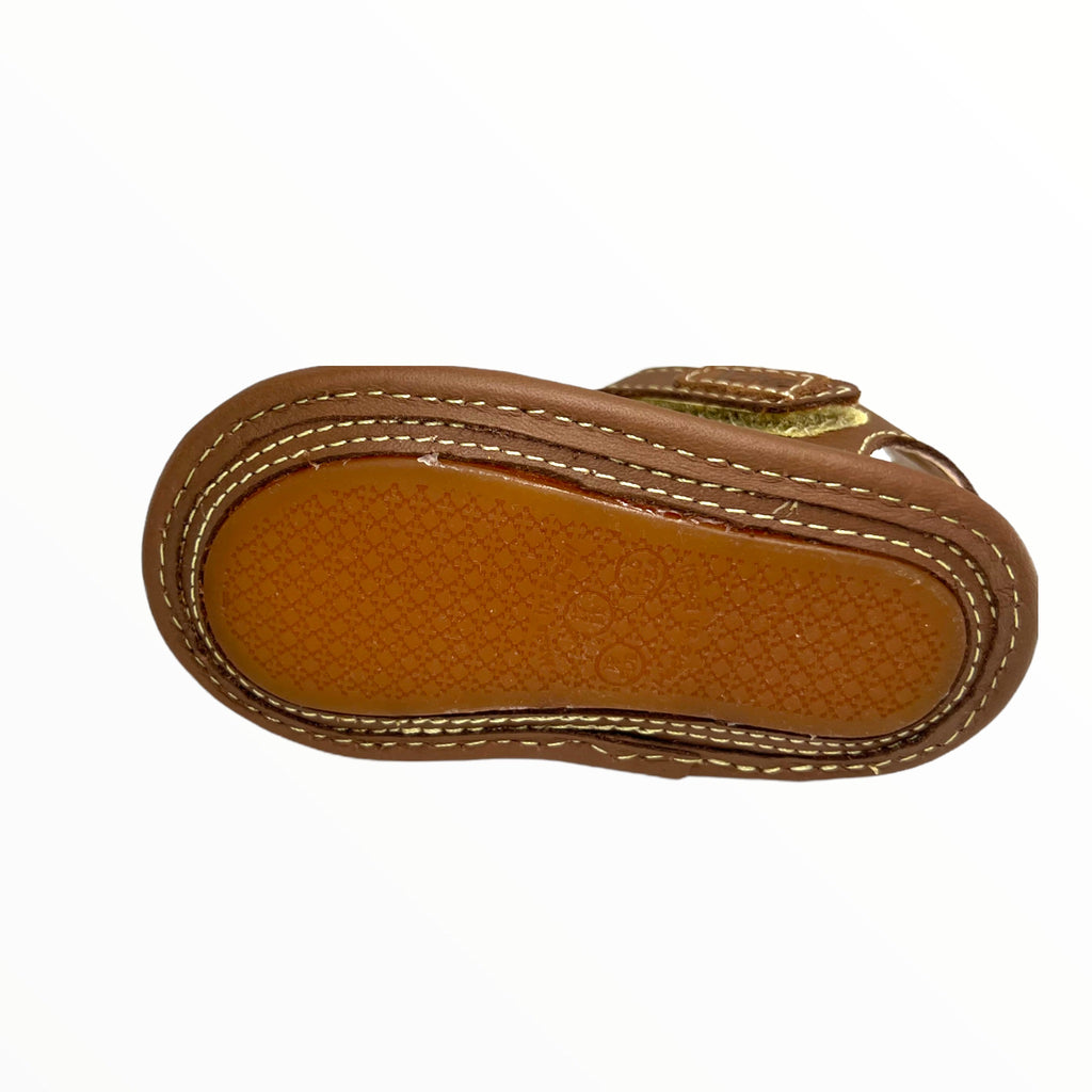 Saddle Brown Caramel Sandal 38006