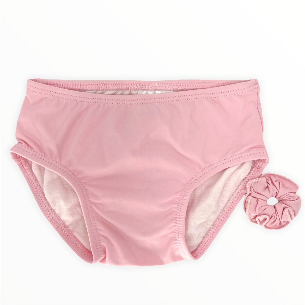 Pink Swimwear Girl 2 Pieces Pompom
