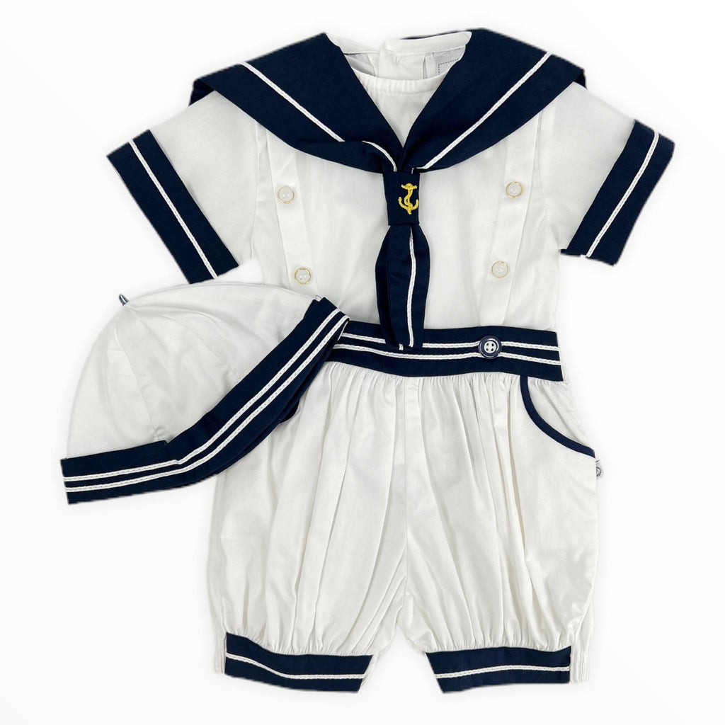 Black Set Sailor Navy 0139