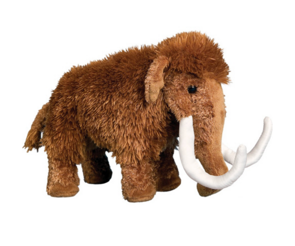 Saddle Brown Woolly Mammoth Plush 3775