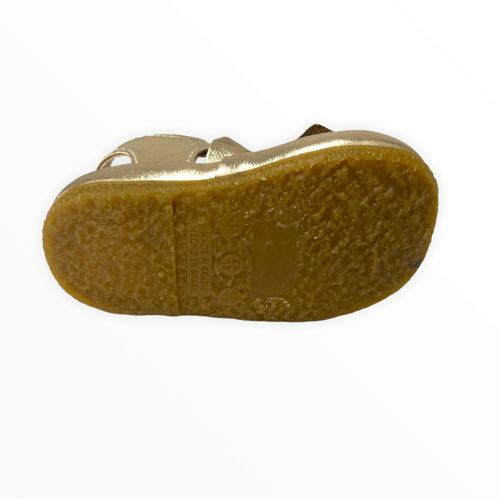 Saddle Brown Gold Sandal Leather 481