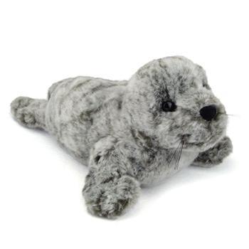 Dark Gray Speckles Monk Seal Plush 260