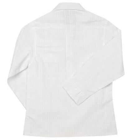 White Smoke White Linen Shirt Long Sleeve