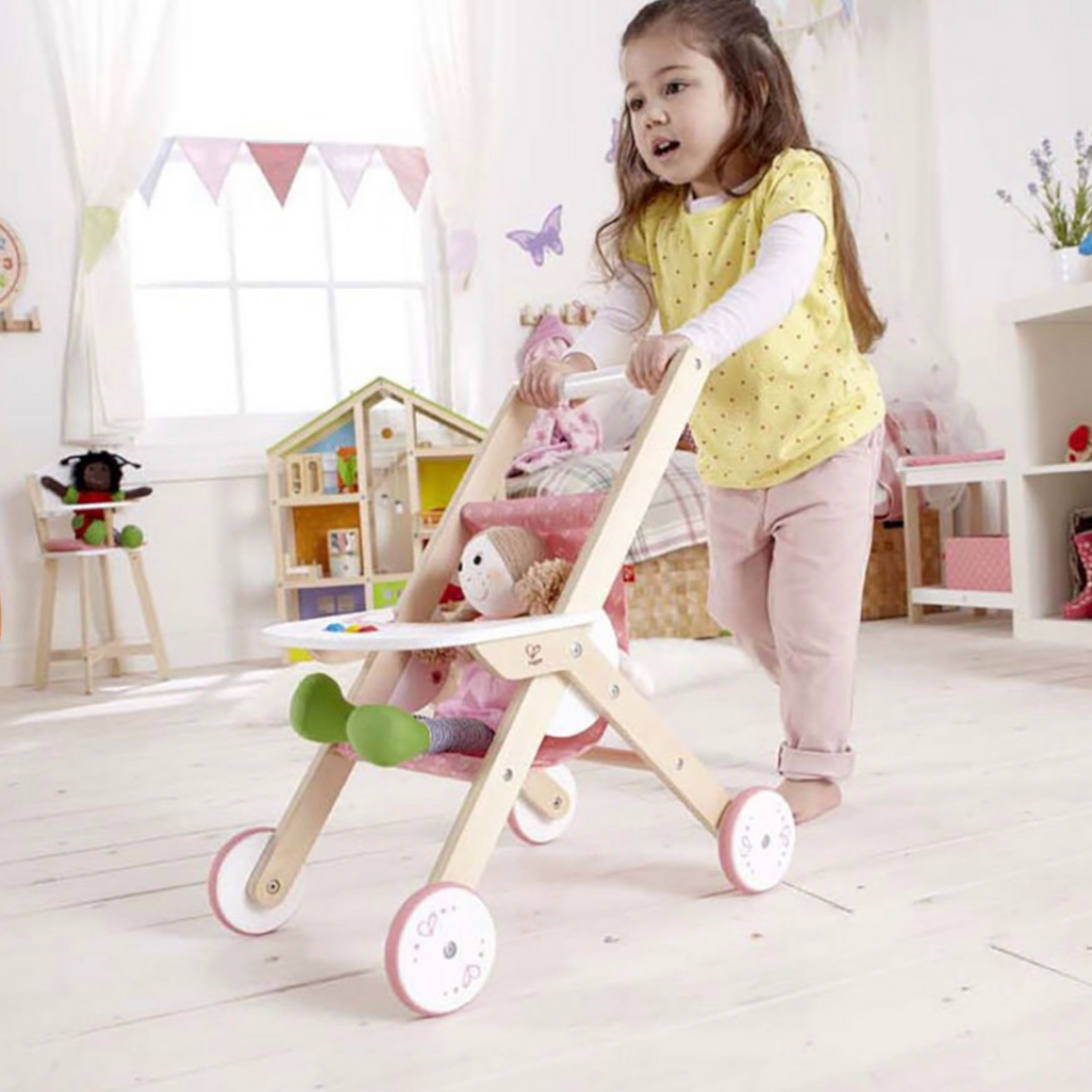 Light Gray Doll Stroller