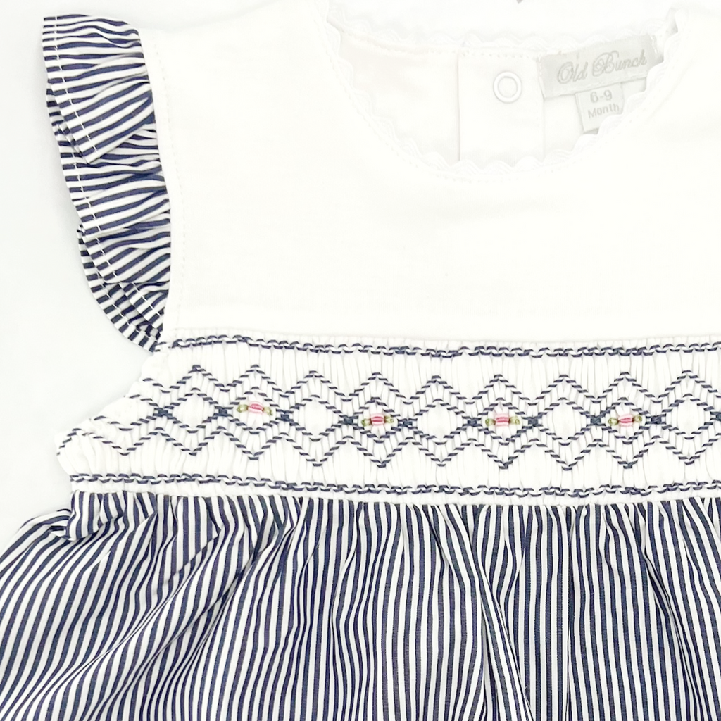 Blue Stripes Dress - 4305001