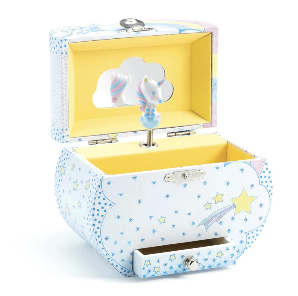 Lavender Unicorn Dream Treasure Musical Box DJ06605