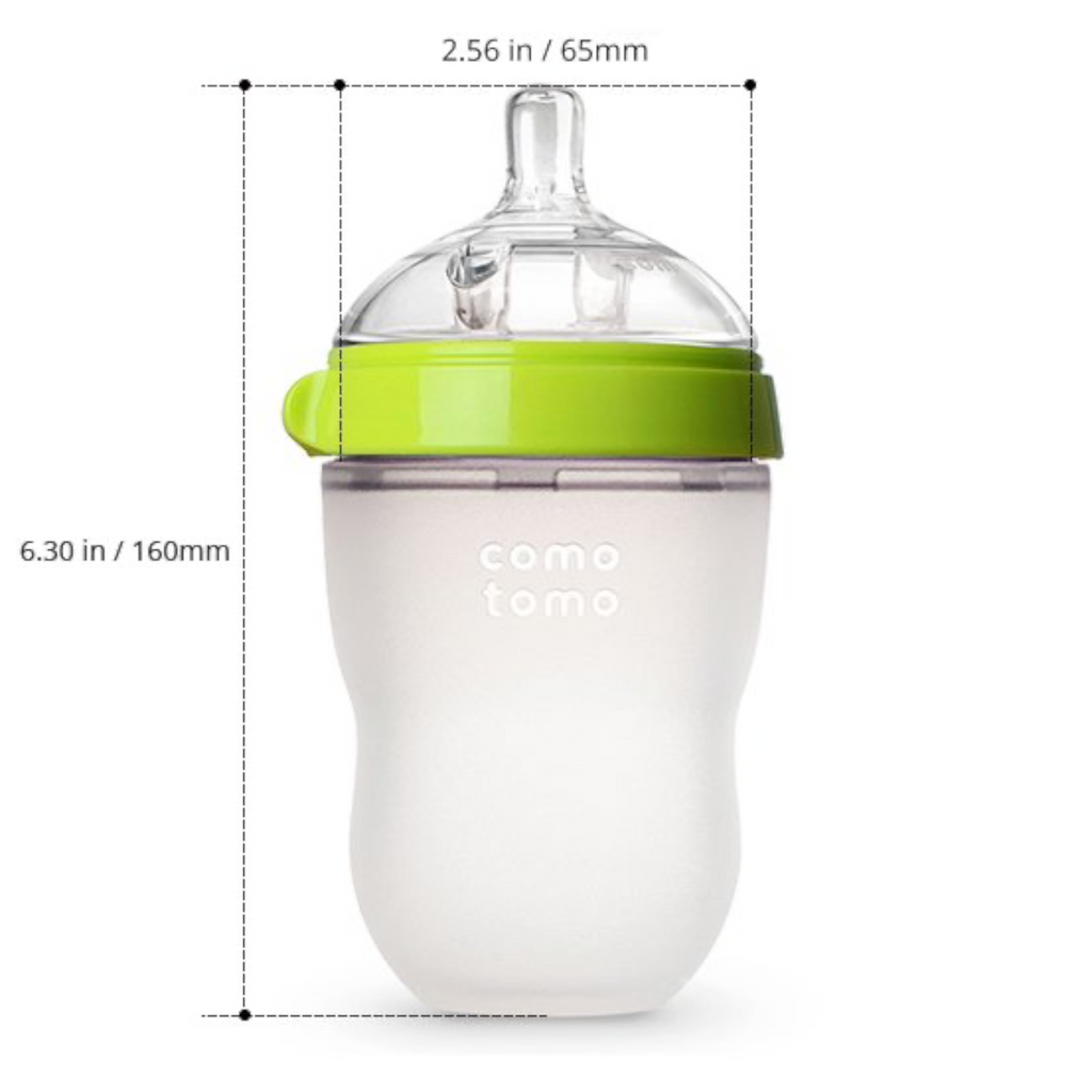 Beige COMOTOMO Baby Bottle Set 2 - 8oz